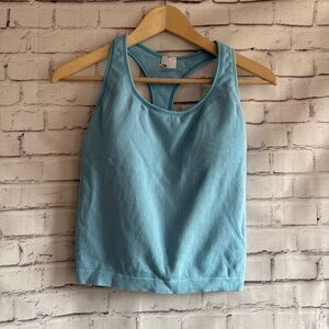 All in Motion Sky‎ Blue Racerback Tank